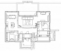  план дома 1 этаж